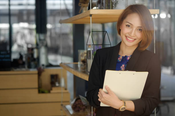 a law clerk holding legal files